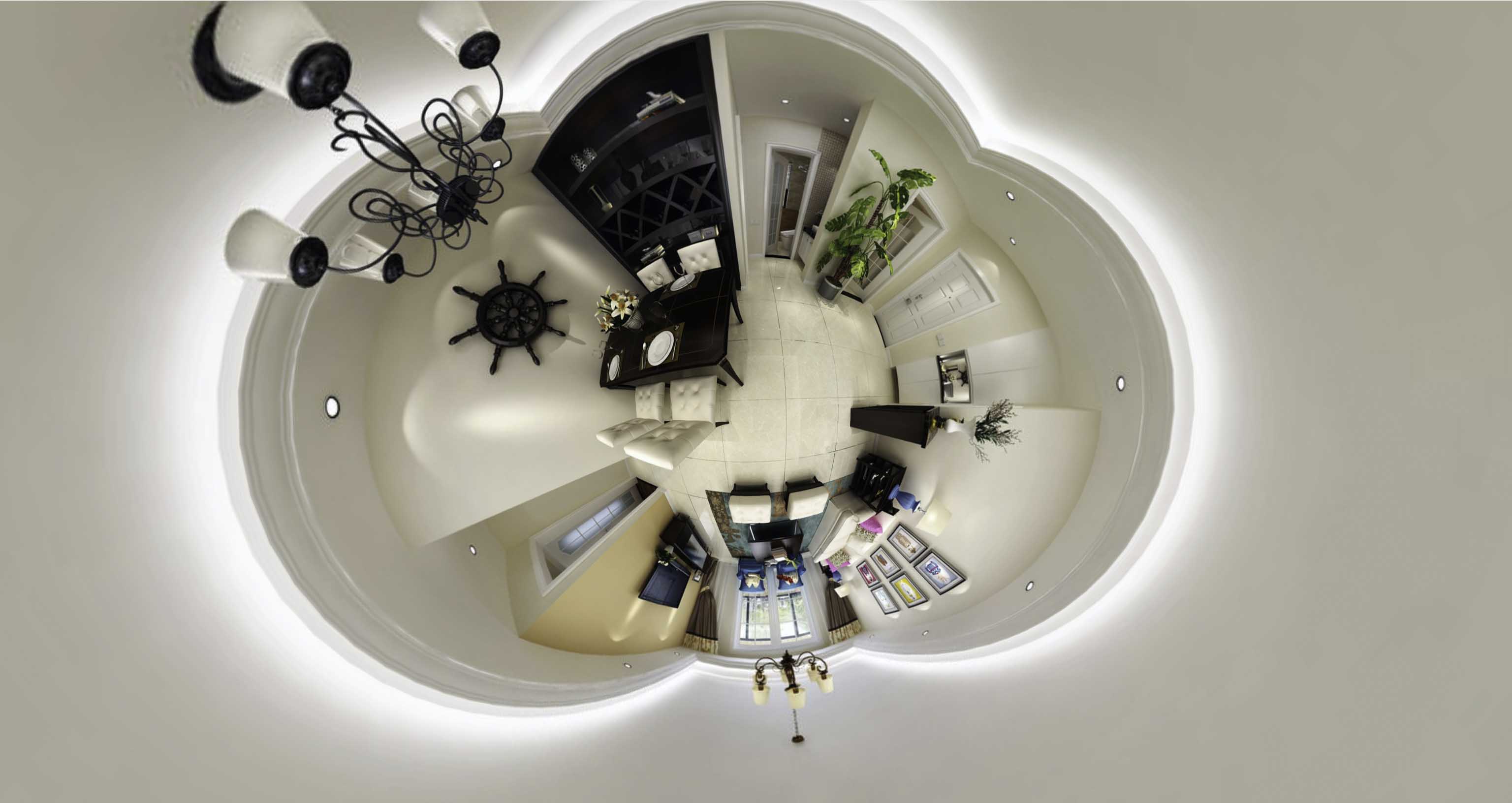 河口写出 720全景 VR全景 360全景之间的联系与区别